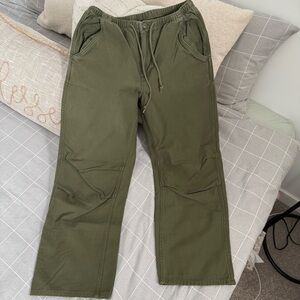 TNA Women’s Olive Green Cargo Pants